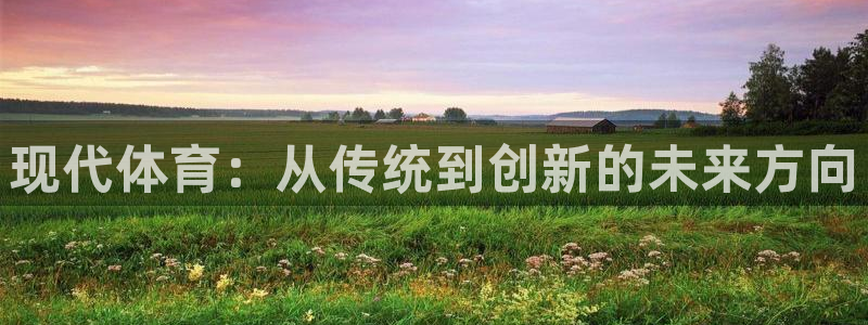 MK体育官方集团官网：现代体育：从传统到创新的未来方
